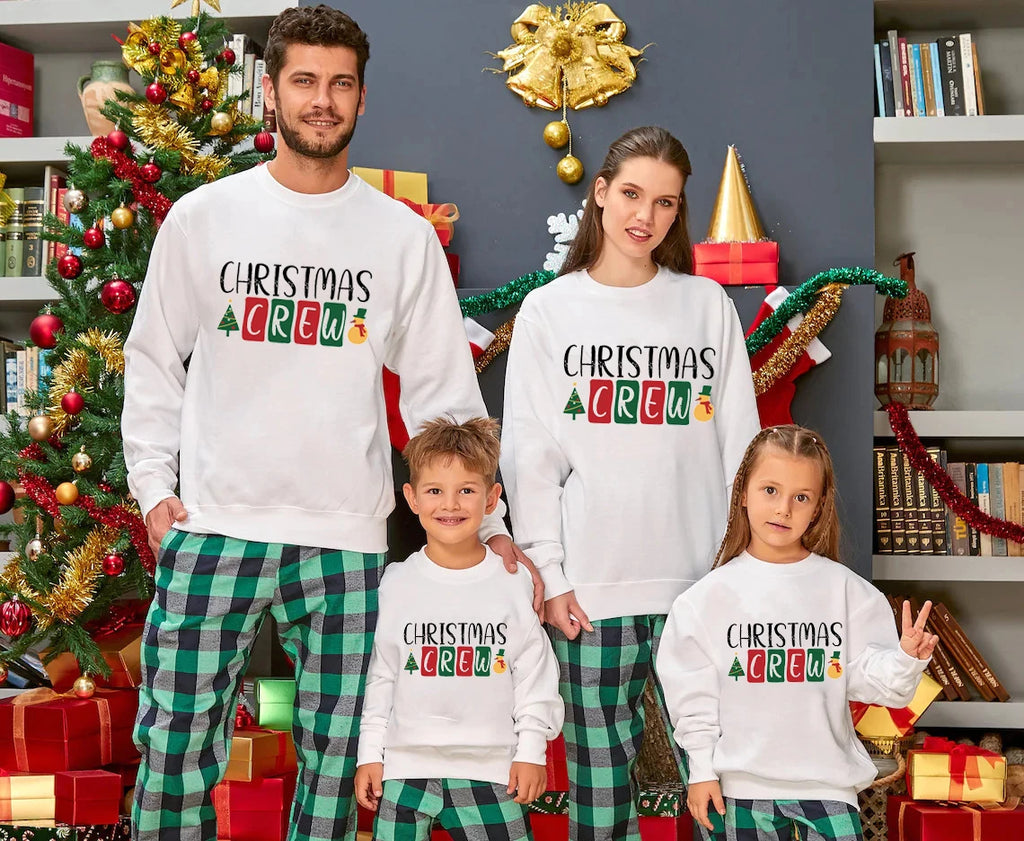 Women's Christmas Crew Matching Christmas Sweater