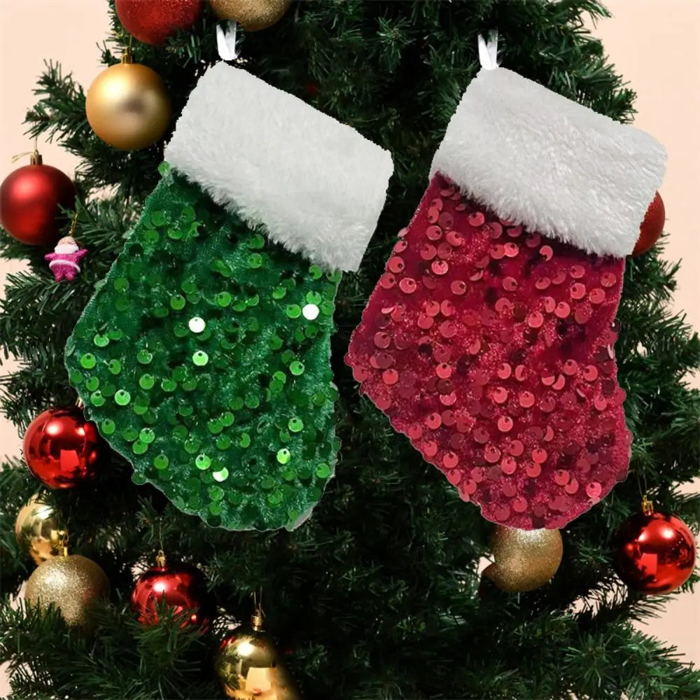 Sequin Mini Christmas Stockings